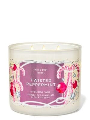 Velas Bath and Body Works - Twisted Peppermint