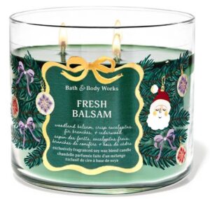 Velas Bath and Body Works - Fresh Balsam